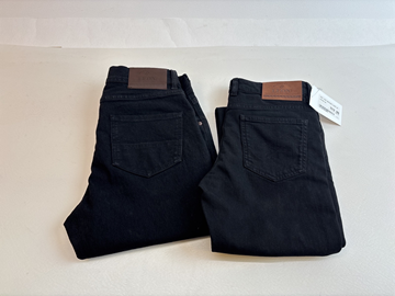 (NY) 2 st. Damjeans Nytello, Leon 3201 och 3214, stl. 40, svart 