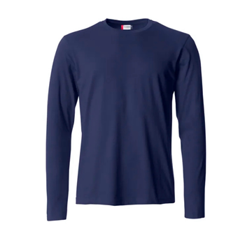 (NY) 10 st. Långärmad T-shirts Clique, Basic-T L/S, stl. XL