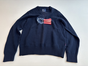 (Ny) Tröja Sebago, Bragdon flag crew neck, stl. L