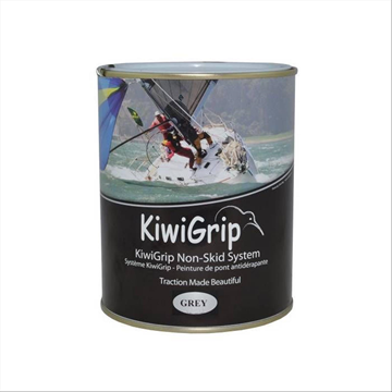 (NY) 2 st. Däckfärg Kiwi Grip Non-Slip Deck Paint Vit, 1000 ml