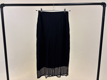 (NY) Kjol Leoni Luna Lace Skirt, svart, stl. XS - By Nathalie Schuterman, Design Filippa Fuxe 