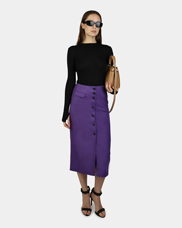 (NY) Kjol Nathalie Schuterman, Jenny skirt, lila, stl. 38 