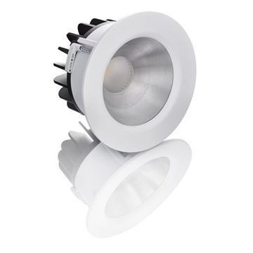 (NY) 2 st. Downlights Zebra Jumbo 26W vit