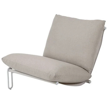 (NY) Påbyggnadsmodul Loungestol Brafab Blixt, vit/beige