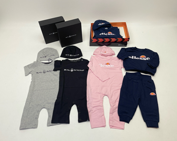 (NY) Paket med barnkläder Sail Racing och Ellesse, stl. 0-6 mån 