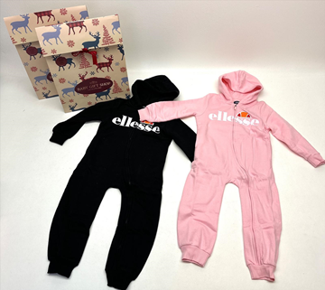 (NY) 2 st. Onepiece med luva av Ellesse, 3-4 år