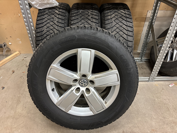 18” Dubbade vinterhjul till Volkswagen Amarok