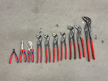 10 st verktyg Knipex