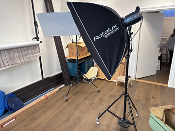 2 st fotoblixtar elinchrom 500