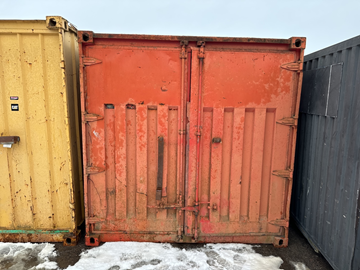 Container, 20 fot inklusive innehåll