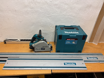 Sänksåg med skenor, Makita 