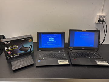 2 st Acer laptop & modem