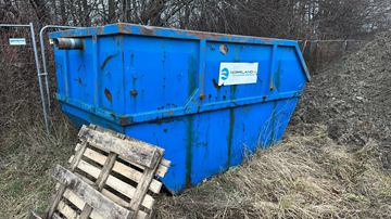 Container Liftdumper Sediment avskiljare med fack 