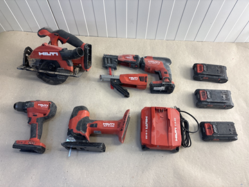 4 st batterimaskiner Hilti