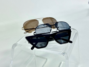 (NY) 3 st. Solglasögon Nathalie Schuterman: Billie Black, Aviator Black samt Aviator Brown