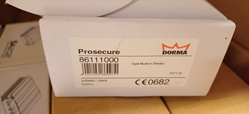 Dorma Radar 86111000 - 1st 