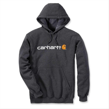 (NY) HUVTRÖJA CARHARTT, 100074, MÖRK GRÅMELERAD LOGO, STL. 2XL