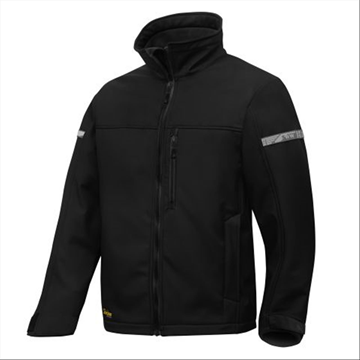 (NY) Softshelljacka SNICKERS WORKWEAR 1200, stl. 4XL, svart 