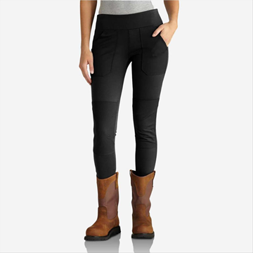 (NY) LEGGING DAM CARHARTT, 104282 SVART, STL. XS