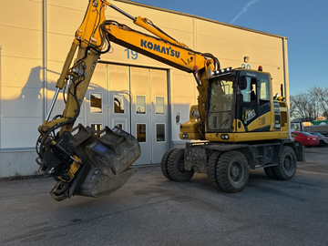 Hjulgrävare Komatsu PW148-11, -2019