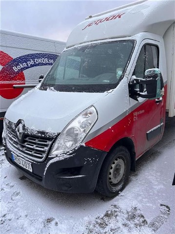 Lätt lastbil Renault Master -2016 | Bakgavellyft | Reparationsobjekt